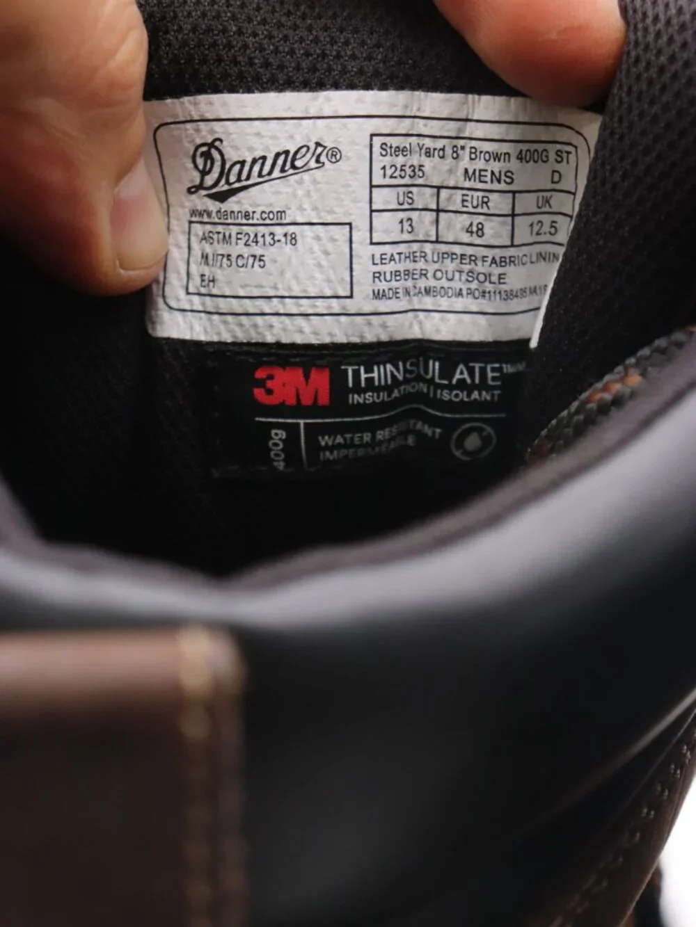 Danner Steel Yard 8